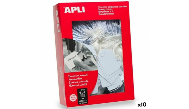 Hang tags Apli Valge 28 x 43 mm 500 Tükid, osad (10 Ühikut)
