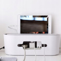 Cable organizer AG381F, white