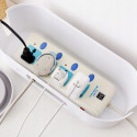 Cable organizer AG381F, white