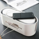 Cable organizer AG381F, white