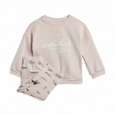 Laste Spordidress Adidas Brand Love Jogger Roosa - 0-3 Kuud