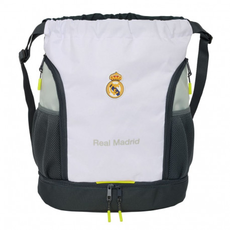 School Bag Real Madrid C.F. White 35 x 40 x 1 cm
