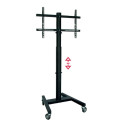 TV stand with wheels OMB 0.284 32" 55" 40 kg