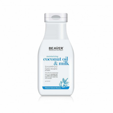 Moisturizing Shampoo Beaver COCONUT OIL & QUINOA 350 ml