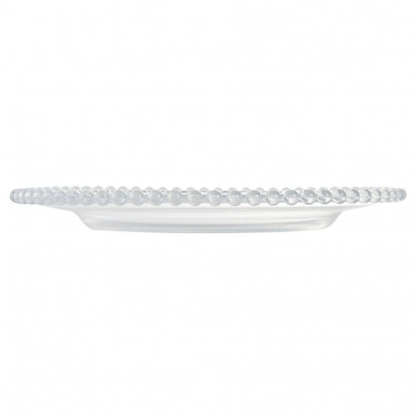 Flat Plate Home ESPRIT Transparent Crystal 27 X 27 X 2,6 CM