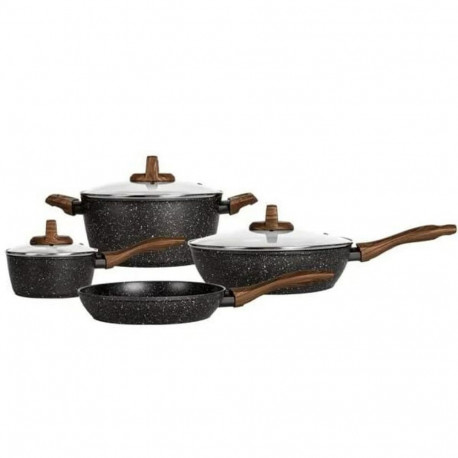 Pan Smile MGK-24 Wood Ø 24 cm Ø 16 cm Aluminium