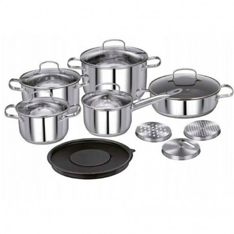 Cookware Smile MGK-22 Steel 14 Pieces