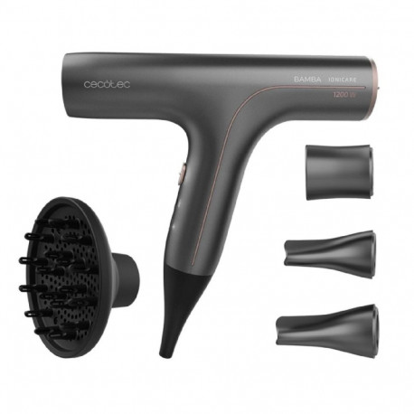 Microwave Cecotec Bamba IoniCare 6000 Rockstar Soft Pro 1200 W Black Grey