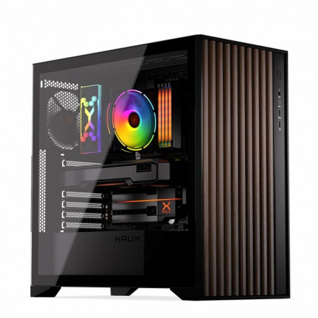 ATX Semi-tower Korpus Krux KRXD008 Must