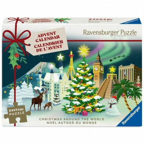 Pusle Ravensburger Advent Calendar 54 Tükid, osad