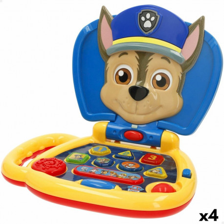 Mänguarvuti The Paw Patrol Inglise 20 x 17 x 14 cm Mitmevärviline (4 Ühikut)