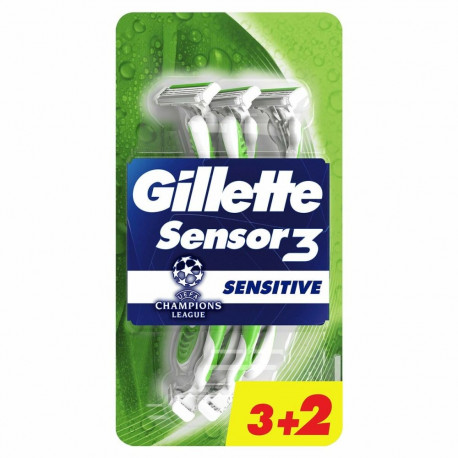 Disposable Razor Gillette SENSOR (5 Units)