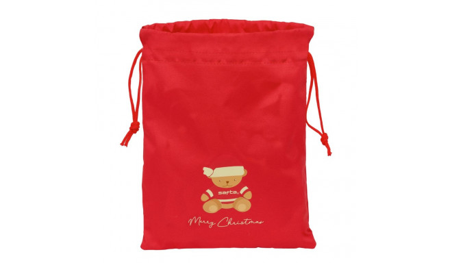 Backpack with Strings Safta Red 26 x 34 x 1 cm