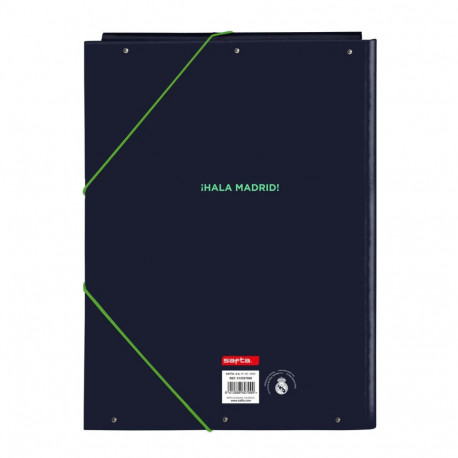 Ring binder Real Madrid C.F. A4 26 x 33.5 x 2.5 cm