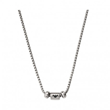 Meeste Kaelakee Emporio Armani EGS2777040 Hõbedane