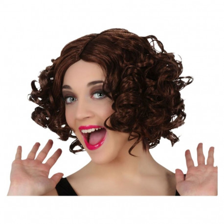 Wigs Brown Curled