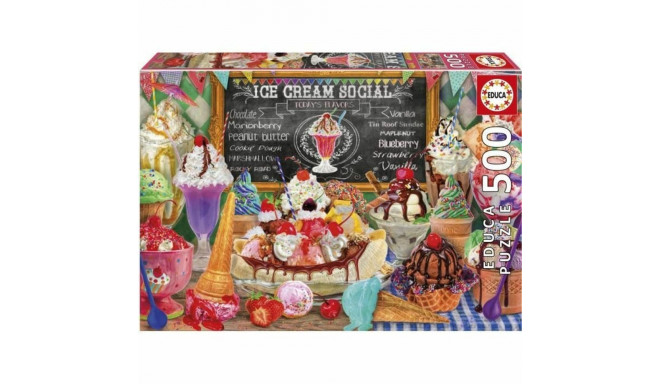 Puzzle Educa Heladería 500 Pieces