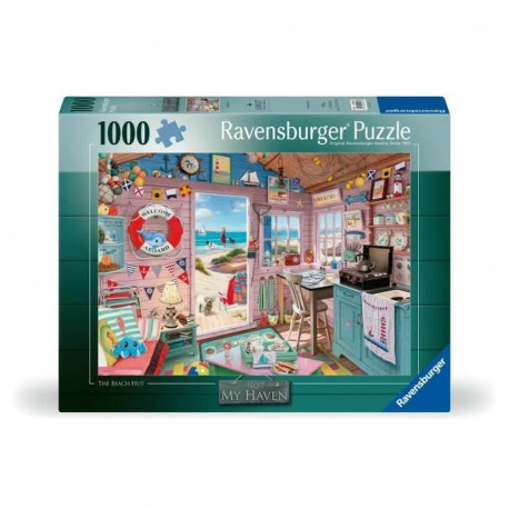 Puzzle Ravensburger Cabaña de la Playa 1000 Pieces