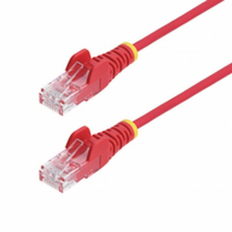 Kategooria 6 FTP RJ45 Konnektor Startech N6PAT15MRDS Punane 15 m