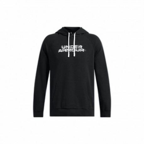 Men’s Hoodie Under Armour Rival Flc Txtr Black