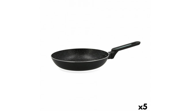 Pan Quid Oasis Black Metal Ø 26 cm (5 Units)