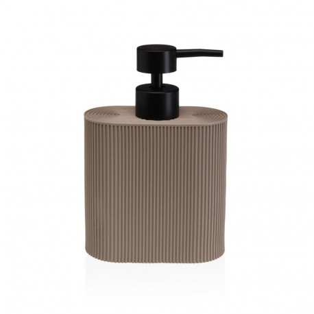 Soap Dispenser Versa Beige Resin ABS 5,5 X 17 X 11 CM