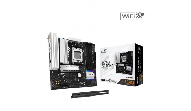 Motherboard ASRock A620AM PRO RS WIFI AMD AM5 AMD A620
