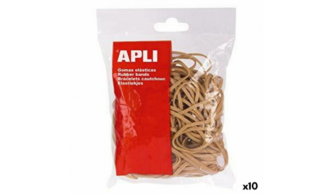 Elastikpaelad Apli Pruun 100 x 2 mm 1 kg (10 Ühikut)