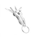 Multi-tool keyring Workpro Silver Steel