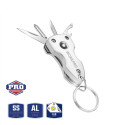 Multi-tool keyring Workpro Silver Steel