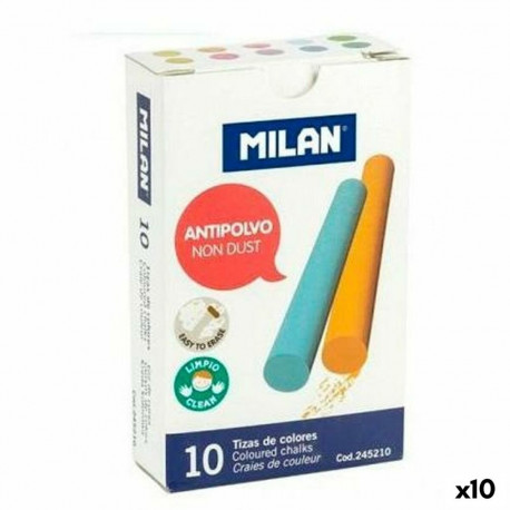Chalks Milan Multicolour (10 Units)