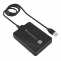 USB Hub Conceptronic 110517107101 Black 90 cm (1 Unit)