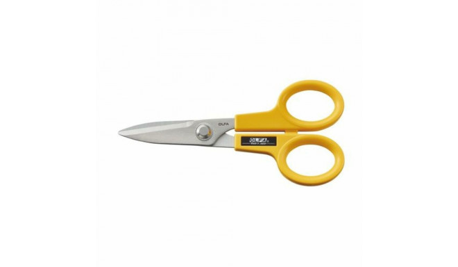 Scissors Olfa 14 cm Yellow Multi-use