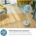 Seisuventilaator Philips CX2550/00 Valge 50 W