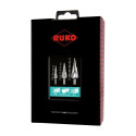 Puurikomplekt RUKO 101026RO Kiirlõiketeras (HSS) Märki 3 Tükid, osad