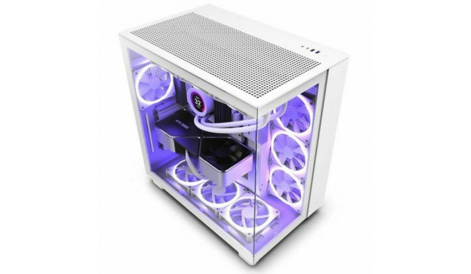 ATX Semi-tower Korpus NZXT H9 All Valge