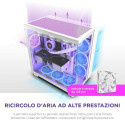 ATX Semi-tower Korpus NZXT H9 All Valge