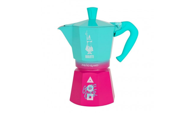 Itaalia Kohvikann Bialetti Sinine Roosa Alumiinium Termoplastne 6 Tassid