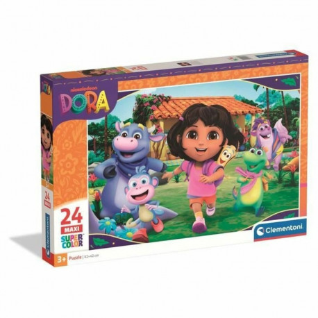 Puzzle Clementoni Dora 62 x 42 cm 24 Pieces