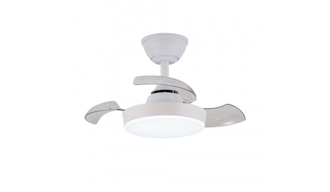 Ceiling Fan CristalRecord White Ø 55 cm