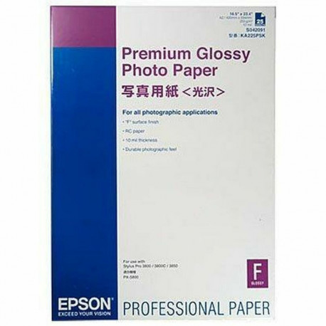 Ink and Photogrpahic Paper pack Epson C13S042091 25 Sheets (1 Unit)