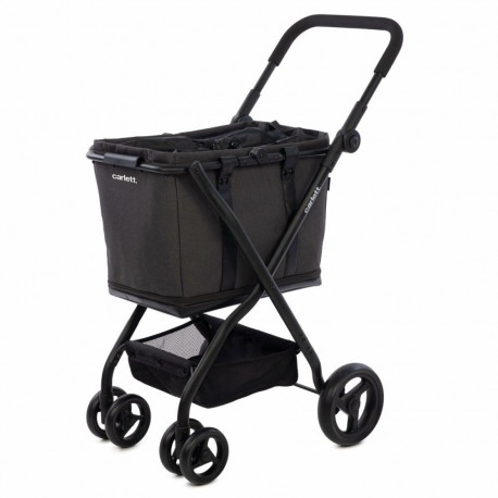 Shopping cart Carlett CUBE S VOLCANO Black