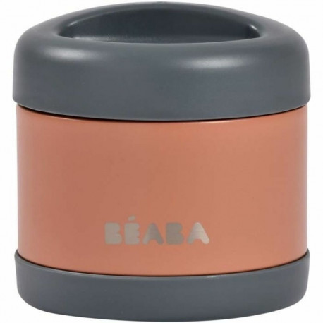 Baby Thermos Flask Béaba Orange Stainless steel 500 ml