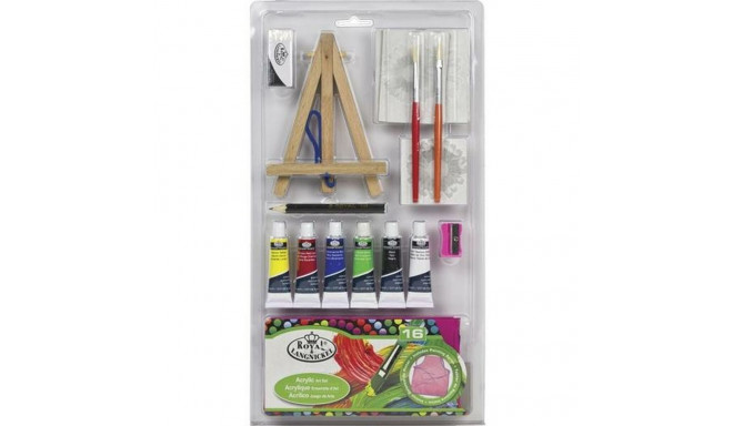 Acrylic Paint Set Royal & Langnickel Multicolour 16 Pieces