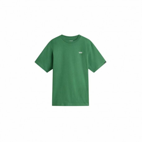 Child's Short Sleeve T-Shirt Vans Left Chest Fairway Green 10-12 Years