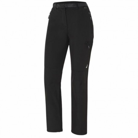 Long Sports Trousers Joluvi Soft-Tech Black Unisex