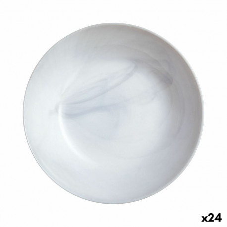 Duboki Tanjur Luminarc Diwali Granit Marb Kahevärviline Klaas Ø 20 cm (24 Ühikut)