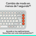 Keyboard Logitech 920-013069 White