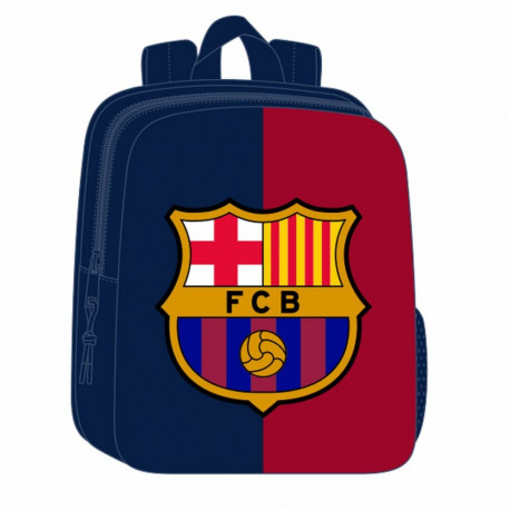 Laste seljakott F.C. Barcelona Sinine Kastanpruun 22 x 27 x 10 cm 3D