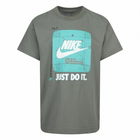 Child's Short Sleeve T-Shirt Nike Future Utility Ss Dark grey - 2-3 Years